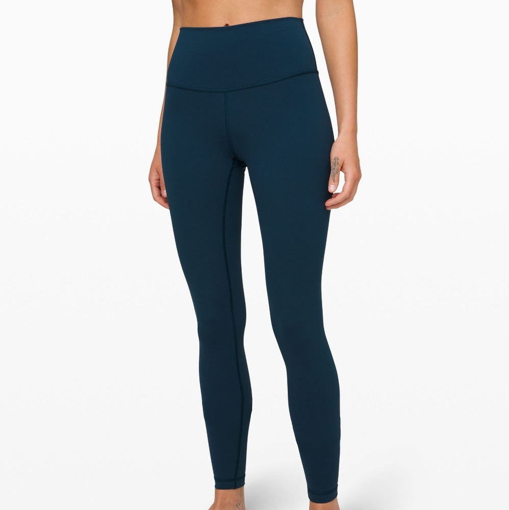 Lululemon Wunder Under / Night Diver / 10 tall